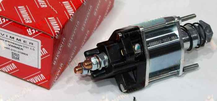 Реле втягивающее ВАЗ 2101 старого образца <b>VIMMER VMR-2101-3708805</b> - изображение