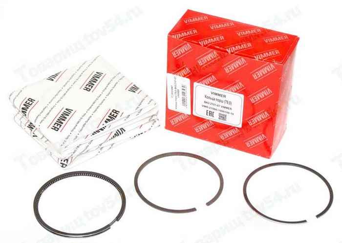 Кольца поршневые (79,0) ВАЗ 2101-2107 <b>VIMMER VMR-21060-1000100-10</b> - изображение