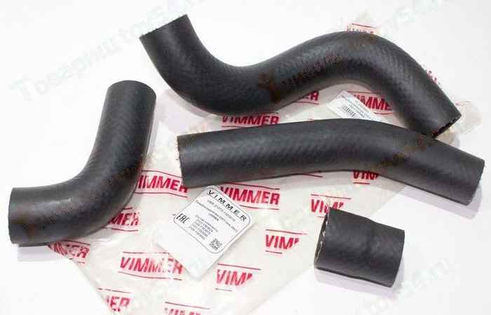 Патрубки радиатора ВАЗ 21073 инж. (4шт) <b>VIMMER VMR-21073-1303010</b> - изображение