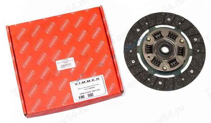 Диск сцепления ВАЗ 2101-2107, 2121 Нива <b>VIMMER VMR-21076-1601130</b> - изображение