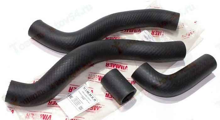 Патрубки радиатора ВАЗ 21082 (4шт) <b>VIMMER VMR-21082-1303010</b> - изображение