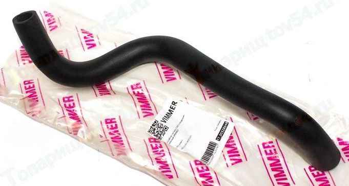 Патрубок отопителя ВАЗ 21082 отводящий длинный <b>VIMMER VMR-21082-8101208</b> - изображение