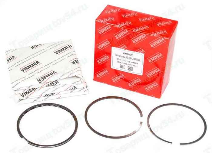 Кольца поршневые (82,4) ВАЗ 2108-2109, 2110, 2170 Приора, 1118 Калина <b>VIMMER VMR-21083-1000100-31</b> - изображение