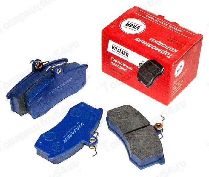 Колодки тормозные передние ВАЗ 2108 <b>VIMMER VMR-2108-3501090</b> - изображение Колодки тормозные передние ВАЗ 2108 <b>VIMMER VMR-2108-3501090</b> - изображение