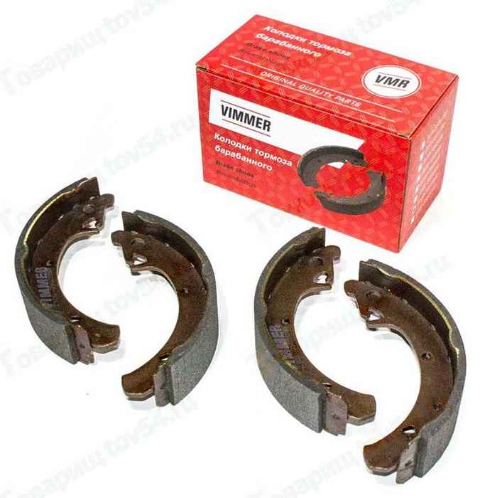 Колодки тормозные задние ВАЗ 2108 <b>VIMMER VMR-2108-3502090</b> - изображение Колодки тормозные задние ВАЗ 2108 <b>VIMMER VMR-2108-3502090</b> - изображение