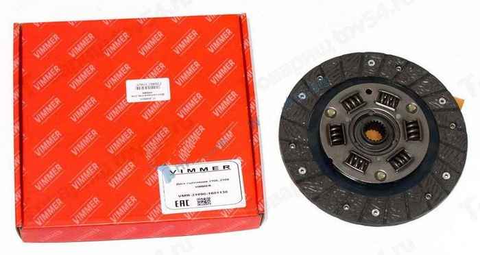 Диск сцепления ВАЗ 2108, 2109 <b>VIMMER VMR-21090-1601130</b> - изображение