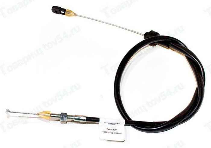 Трос газа ВАЗ 2110 8кл <b>VIMMER VMR-21102-1108054</b> - изображение Трос газа ВАЗ 2110 8кл <b>VIMMER VMR-21102-1108054</b> - изображение