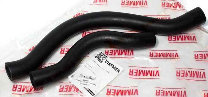 Патрубки отопителя ВАЗ 2111 (2шт) <b>VIMMER VMR-21110-8101206/08</b> - изображение