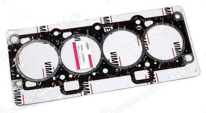 Прокладка головки блока ВАЗ 2112 (82.0) с герметиком <b>VIMMER VMR-21120-1003020</b> - изображение Прокладка головки блока ВАЗ 2112 (82.0) с герметиком <b>VIMMER VMR-21120-1003020</b> - изображение