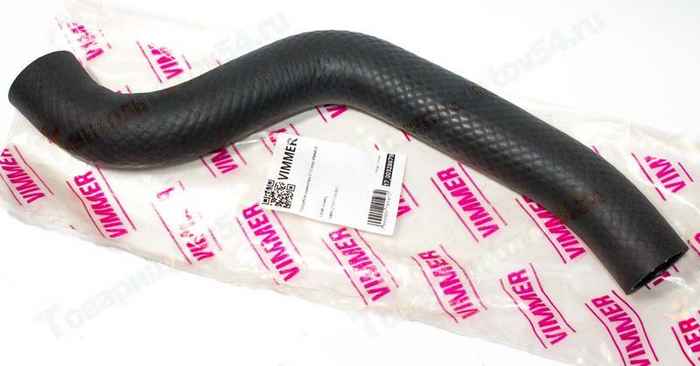 Патрубок радиатора ВАЗ 2112 верхний <b>VIMMER VMR-2112-1303025</b> - изображение