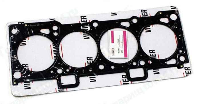 Прокладка головки блока ВАЗ 2170 Приора дв.21126, 16кл (82,0) металл <b>VIMMER VMR-21126-1003020</b> - изображение