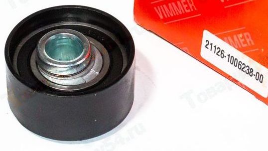 Ролик натяжителя ВАЗ 21126 (Приора 16кл) самонатяжной <b>VIMMER VMR-21126-1006238</b> - изображение