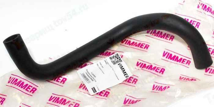 Патрубок отопителя ВАЗ 2114-2115 отводящий <b>VIMMER VMR-21140-8101208-00</b> - изображение