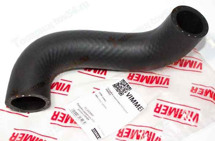 Патрубок радиатора ВАЗ 2121 Нива уголок <b>VIMMER VMR-2121-1303090</b> - изображение