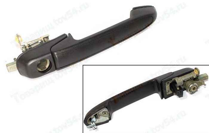 Ручка двери наружная ВАЗ 1117-1119 Калина, 2190 Гранта, 2123 Нива Шевроле передняя правая <b>VIMMER VMR-21230-6105150-00</b> - изображение