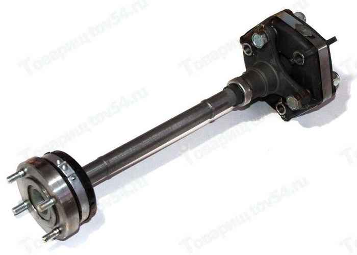 Вал карданный ВАЗ 2123 Нива Шевроле между КПП и раздаткой в сборе с муфтой <b>VIMMER VMR-2123-2202010-01</b> - изображение