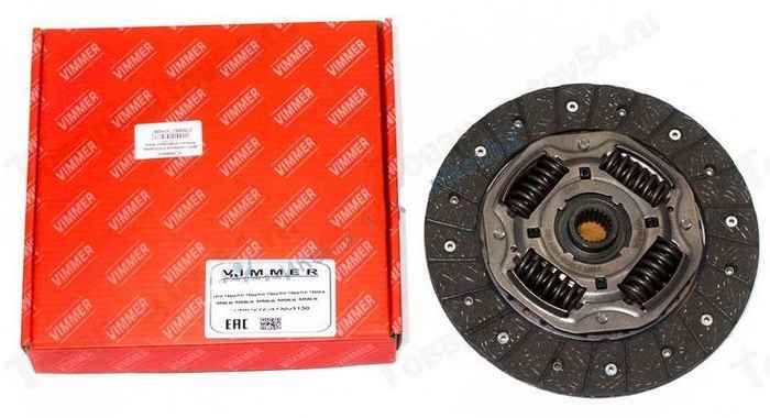 Диск сцепления ВАЗ 21233 Шеви Нива нового образца (4 двойные пружины) <b>VIMMER VMR-21233-1601130</b> - изображение