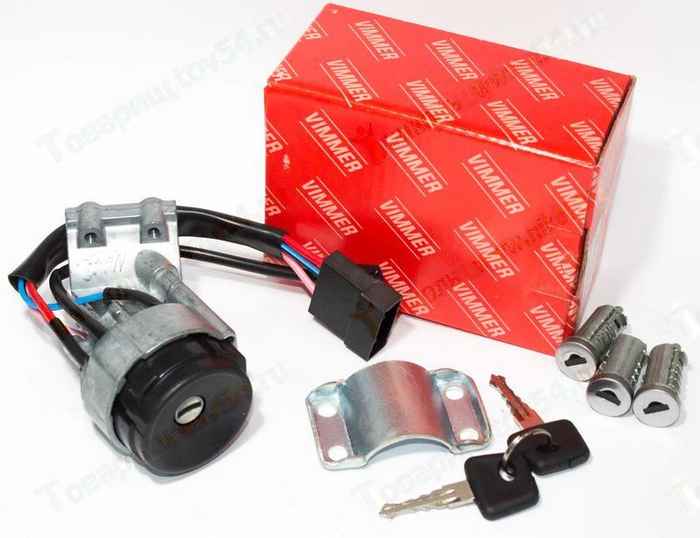 Замок зажигания ВАЗ 2123 Нива Шевроле с личинками замков дверей <b>VIMMER VMR-2123-6105006</b> - изображение