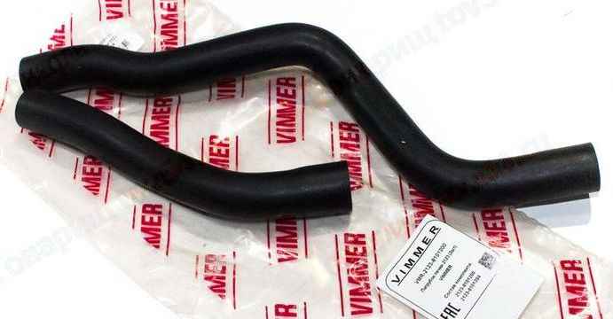 Патрубки отопителя ВАЗ 2123 Нива Шевроле (2шт) <b>VIMMER VMR-2123-8101200</b> - изображение