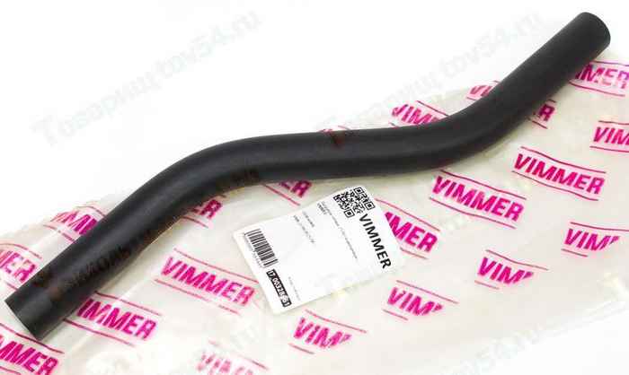 Патрубок отопителя ВАЗ 2170 Приора подводящий <b>VIMMER VMR-21700-8121200-11</b> - изображение