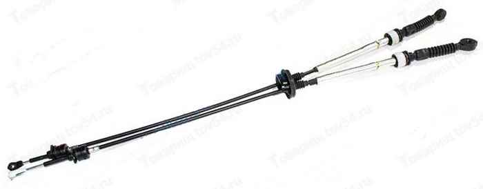 Трос переключения передач ВАЗ 21901 Гранта, Калина 2 МКПП в сборе <b>VIMMER VMR-21901-1703113</b> - изображение