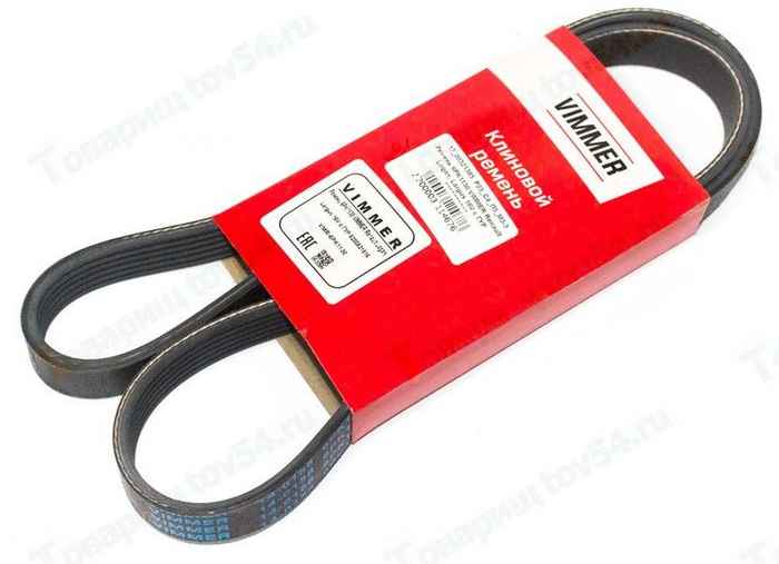 Ремень 6PK1130 LADA Largus, Renault Logan 16V с ГУР 82008ВАЗ 21816 <b>VIMMER VMR-6PK1130</b> - изображение