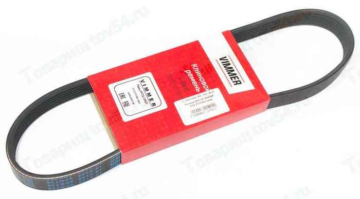 Ремень 6PK736 ВАЗ 2110-2170 без кондиционера <b>VIMMER VMR-6PK736</b> - изображение