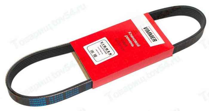 Ремень 6PK745 ВАЗ 2110-2170 без кондиционера <b>VIMMER VMR-6PK745</b> - изображение
