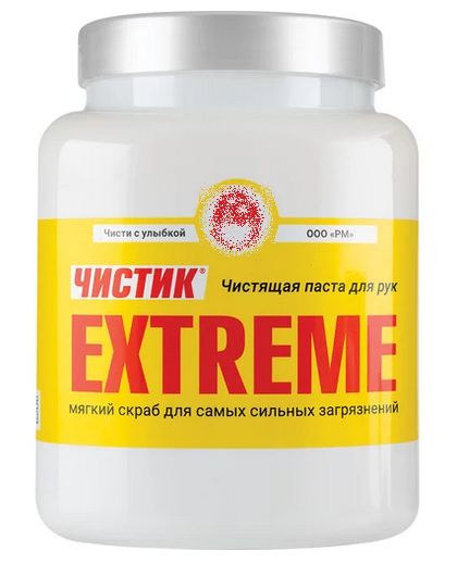 Очиститель-паста для рук Чистик Экстрим (1, 8кг) ВМПАВТО 6206 - изображение Очиститель-паста для рук Чистик Экстрим (1, 8кг) ВМПАВТО 6206 - изображение