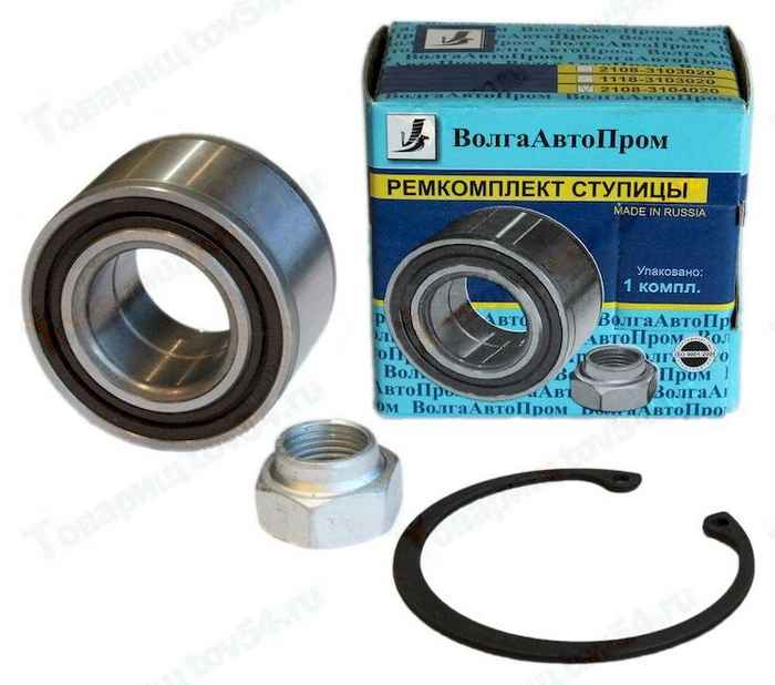 Подшипник ступицы ВАЗ 2108 задний (рем к-т) <b>ВОЛГААВТОПРОМ 2108-3104020</b> - изображение