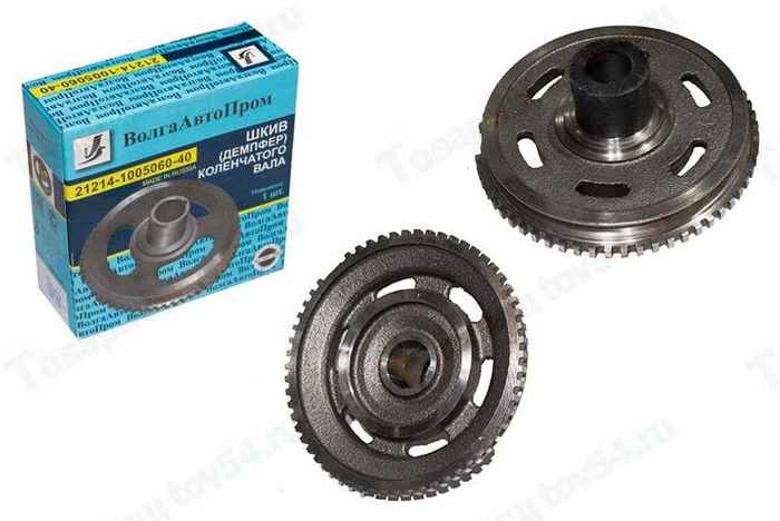 Шкив коленвала ВАЗ 21214 <b>ВОЛГААВТОПРОМ 21214-1005060-40-у<b> - изображение
