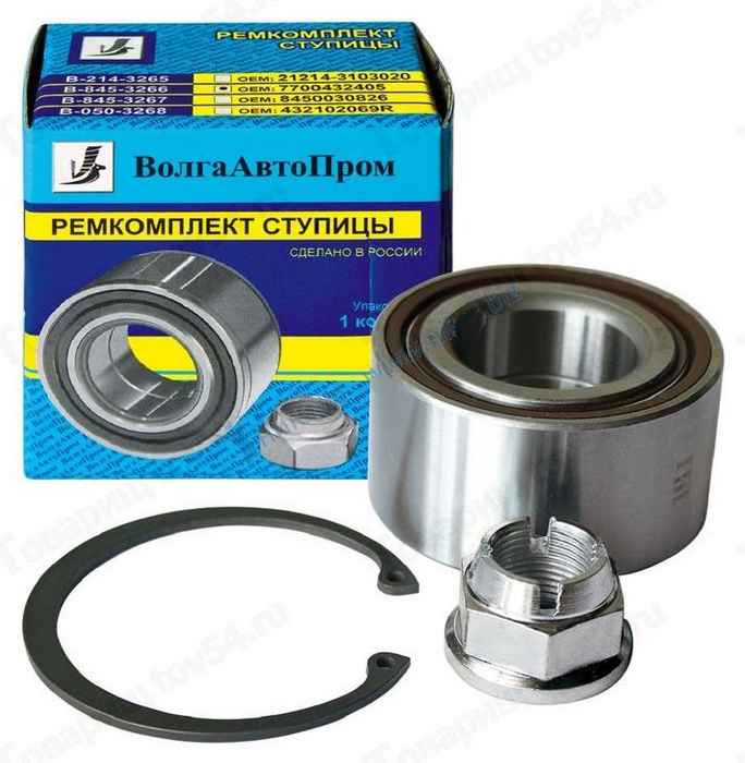 Подшипникпередней ступицы ВАЗ 2180 LADA Vesta <b>ВОЛГААВТОПРОМ 7700432405</b> - изображение