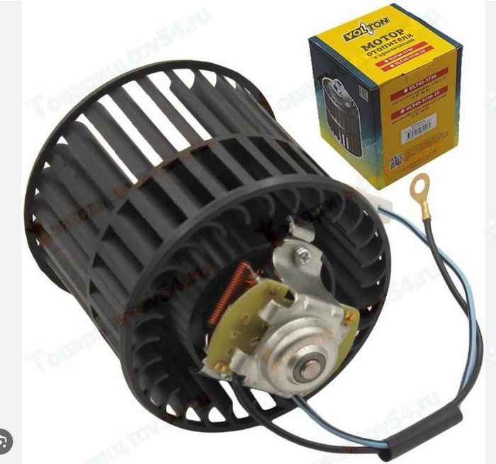 Мотор печки ВАЗ 2108-2110, ИЖ-2126 (45.3730) <b>VOLTON VLT45-3730000</b> - изображение