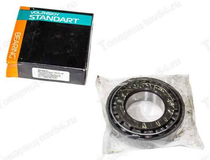 Подшипник КПП ВАЗ 2108 дифференциала (7207), редуктора М-412 <b>Волжский стандарт 6-7207а</b> - изображение
