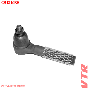 Наконечник тяги рулевого управления, внутренний VTR CR1316RE - изображение Наконечник тяги рулевого управления, внутренний VTR CR1316RE - изображение