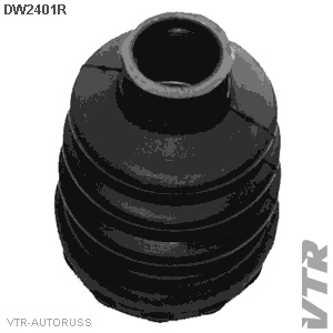 Чехол ШРУС переднего привода, внутренний (смазка+хомуты) VTR DW2401R - изображение