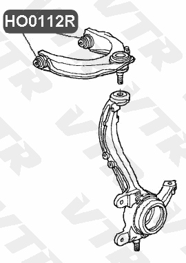 Сайлентблок верхнего поперечного рычага передней подвески VTR HO0112R - изображение 1