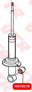 Сайлентблок амортизатора задней подвески VTR HO1001R - изображение 1