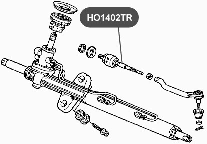 Тяга рулевого управления VTR HO1402TR - изображение 1