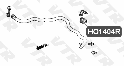 Втулка стабилизатора передней подвески VTR HO1404R - изображение 1