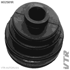 Чехол ШРУС переднего привода, наружный (смазка+хомуты) VTR HO2501R - изображение Чехол ШРУС переднего привода, наружный (смазка+хомуты) VTR HO2501R - изображение