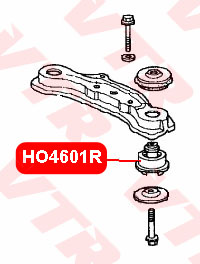 Подушка дифференциала задней подвески, задняя VTR HO4601R - изображение 1