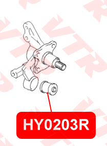 Сайлентблок цапфы задней подвески VTR HY0203R - изображение 1