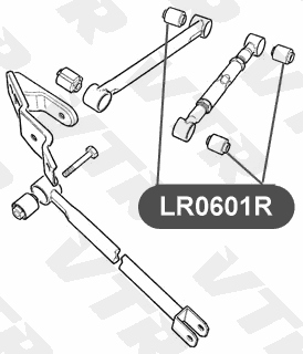 Сайлентблок поперечной тяги задней подвески VTR LR0601R - изображение 2