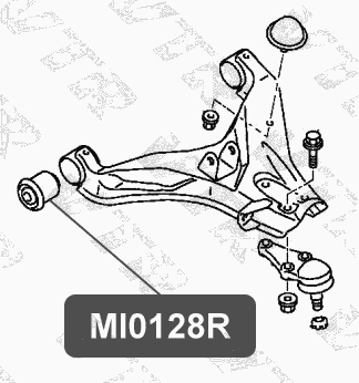 Сайлентблок рычага передней подвески, передний VTR MI0128R - изображение 1