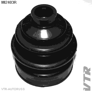 Чехол ШРУС, внутренний и наружный (смазка+хомуты) VTR MI2403R - изображение