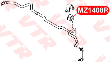 Втулка стабилизатора передней подвески VTR MZ1408R - изображение 1