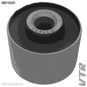 Сайлентблок продольного рычага передней подвески, передний VTR NI0106R - изображение