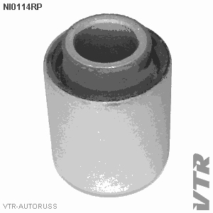Сайлентблок полиуретановый рычага передней подвески, передний VTR NI0114RP - изображение
