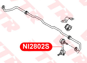 Тяга стабилизатора передней подвески, левая VTR NI2802S - изображение 1